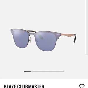 Ray-Ban Blaze Clubmaster Metal